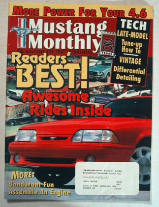 MUSTANG MONTHLY 1998 SEPT - STEEDA, BONDURANT, GT390